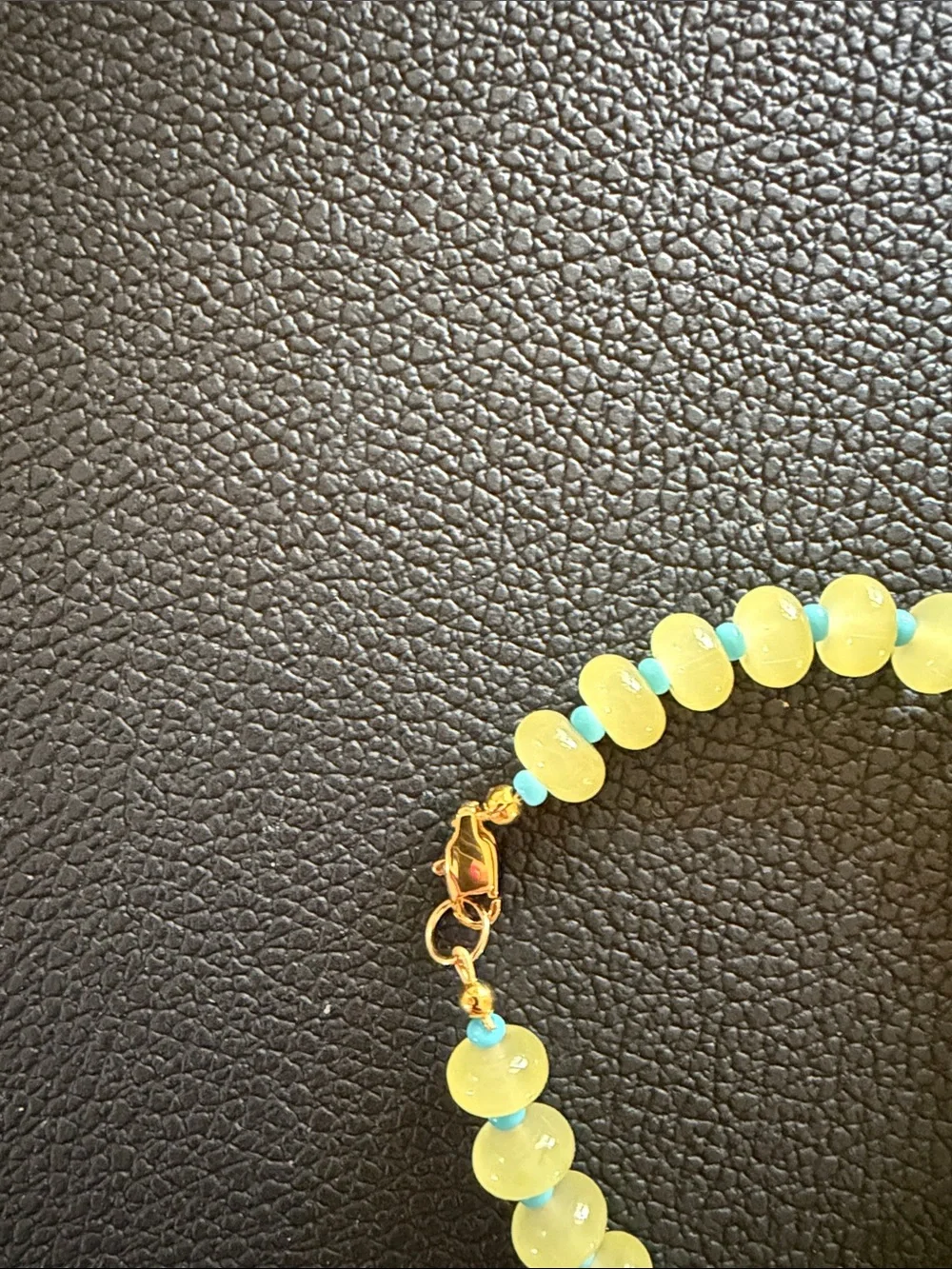 Yellow Beaded Fish Bracelet - Accessory
